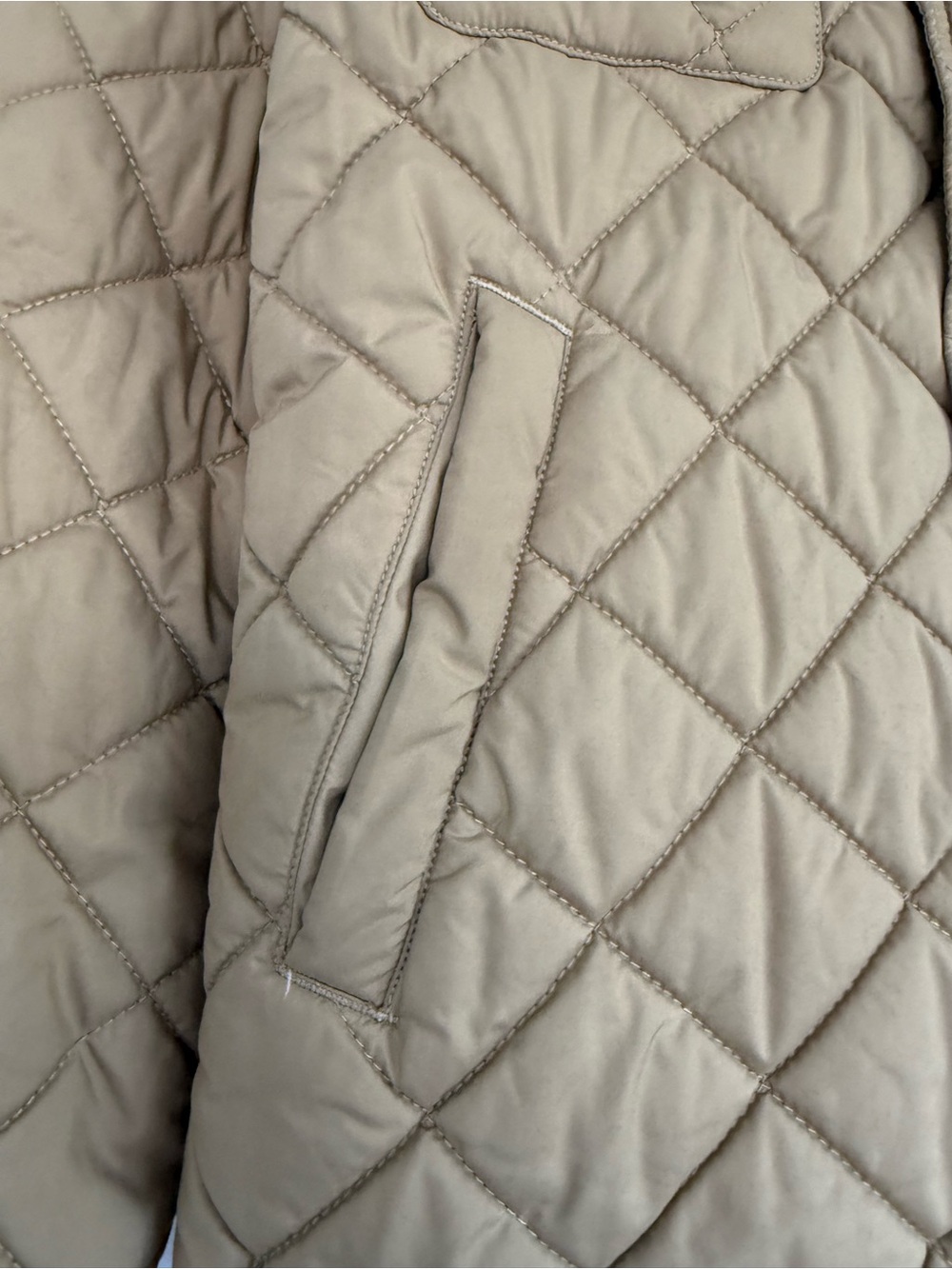 Ralph Lauren Quilted Jacket in Tan - Picture 4 of 12